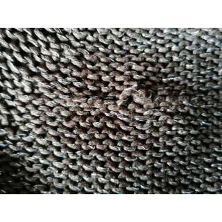 Tire de la línea para seguir la malla espumosa de Taupe