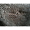 Pull line to follow Taupe sparkling mesh