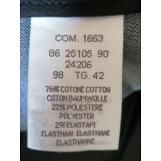 Jupe Crayon Archive Cerruti Jeans Deadstock Effet Enduit