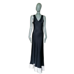 Vestido longo Marcel Marongiu Mulher - Arquivo feito na França, por volta de 1998-2002