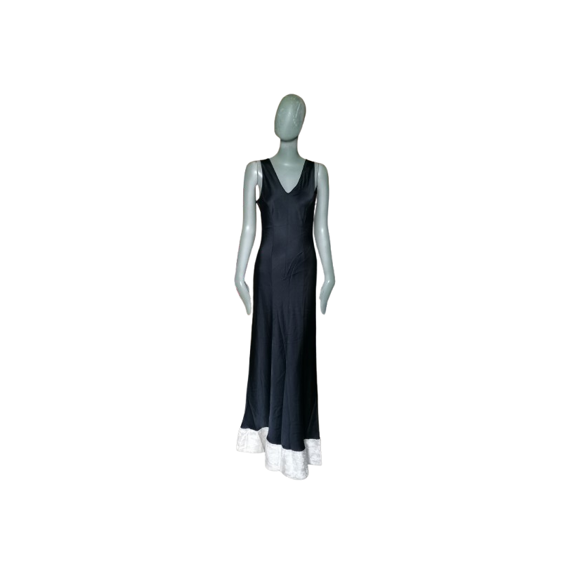 Vestido largo Marcel Marongiu Mujer - Archivo hecho en Francia, circa 1998-2002