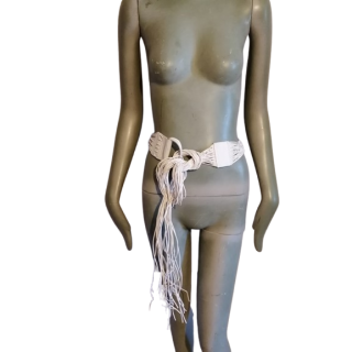 Reetro Ledergürtel nicht identifizierter Marke