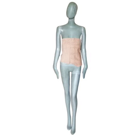 Bustier Archive Ice Jeans By Iceberg Deadstock Made in Italy leather