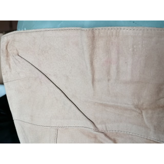 Bustier Archive Jeans Ice By Iceberg Staffa made in pelle in Italia