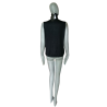 Ein weiterer Archiv - Top-Kragen Seide & Kashmir Deadstock