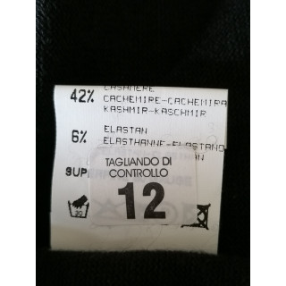 Ein weiterer Archiv - Top-Kragen Seide & Kashmir Deadstock