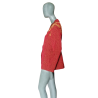 Chaqueta Anna Kaszer París rojo con yugo floral
