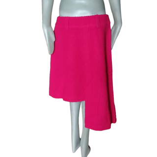 Hache Archive Deadstock - Asymmetric Skirt 100% Virgin Wool