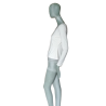 OPPIO MADE IN ITALY-Top V neck white premium nine our