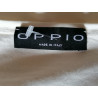 OPPIO MADE IN ITALY-Top V neck white premium nine our
