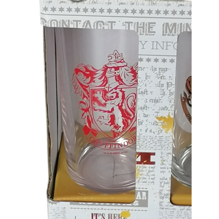 3 Glasglas Harry Potter - Hogwarts 29 cl