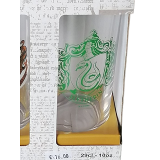 3 Glass Glass Harry Potter - Hogwarts 29 Cl