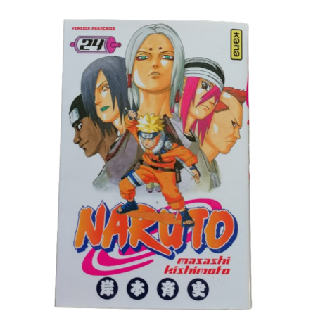Naruto Volume 24 - Kana 2023 Edition with Jacket (VF)