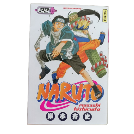 Naruto Volume 22 - New - Kana Edition - Francés