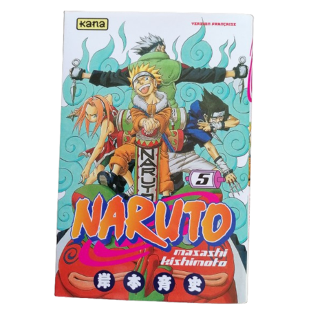 Naruto Volume 5 - Kana Edition - New