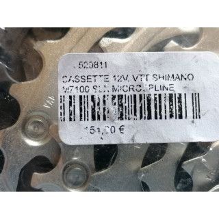 Shimano SLX Kassette CS-M7100 12V 10-51 Micro Spline - Neuve