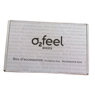 O2Feel original nueve - cargador + accesorios