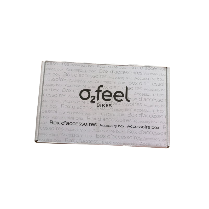 O2Feel original nueve - cargador + accesorios