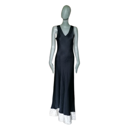 Vestido largo Marcel Marongiu Mujer - Archivo hecho en Francia, circa 1998-2002