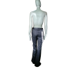 Bikkembergs Pantaloni di archivio 2003 Black Lateal Zip