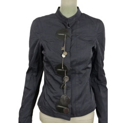Chaqueta de estilo aviador Dirk Bikkembergs MODELO 3F2045108