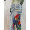 Retro-jeansbroek Paola Frani