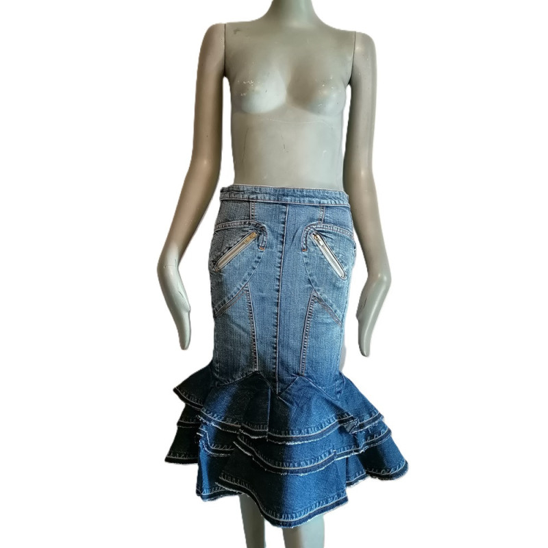 Skirt Jeans Gaetano Navarra Modello 5173