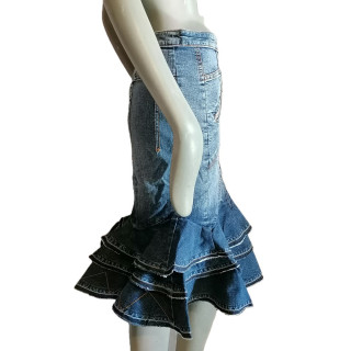 Saia jeans Gaetano Navarra Modello 5173