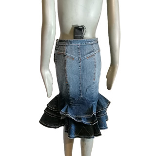 Skirt Jeans Gaetano Navarra Modello 5173