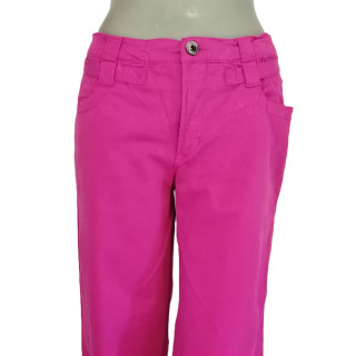 Dirk Bikkembergs Vintage Y2K - Cotton Dark Pink Pants