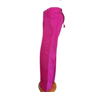 Dirk Bikkembergs Vintage Y2K - Cotton Dark Pink Pants