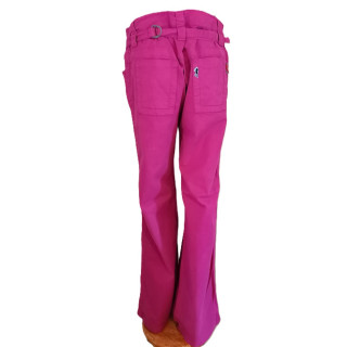 Dirk Bikkembergs Vintage Y2K - Cotton Dark Pink Pants