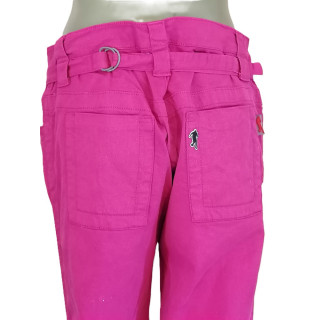 Dirk Bikkembergs Vintage Y2K - Cotton Dark Pink Pants