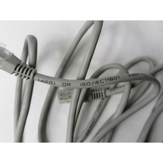 Cable Ethernet de 1.20 m de gato estándar 5 gris