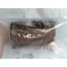 Cappuccio nero RJ 45 Cappotto nero da 6,4 mm