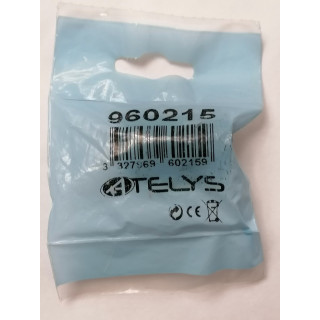 RJ 45 JACK CAP 6,4 mm Cabo preto