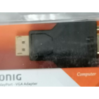 König Knc37935E Anzeigeadapter männlich an der weiblichen VGA