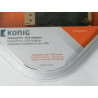 König Knc37935E Anzeigeadapter männlich an der weiblichen VGA