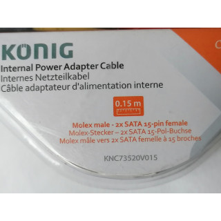 Konig Cable de adaptador de alimentación interna KNC73520V015