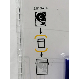 SATA 2 5 Caja de protección del disco duro Metronic 495294