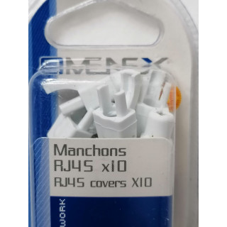 Omenex 491245 RJ45 Mangas blancas