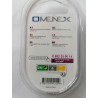 Omenex 491245 RJ45 Mangas blancas