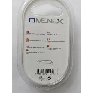 Omenex 491245 RJ45 Mangas blancas