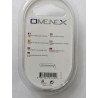 Omenex 491245 RJ45 Mangas blancas