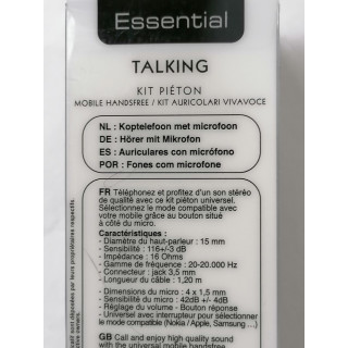 Fußgängerzone Omenex 3,5-mm-Stereo-Kopfhörer-Jack