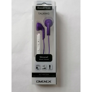 Kit pedonale Omenex Jack per cuffie in-ear stereo da 3,5 mm