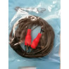 Cabo rca, rs pro, macho rca x 2 rca macho x 1,20 m preto