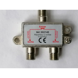 Splitter 2 saídas 5-2300MHz Ref 960140