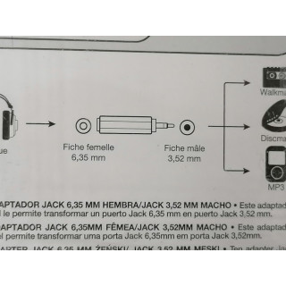 3.5mm audio-audio-adapter 3,5 mm vergulde jack