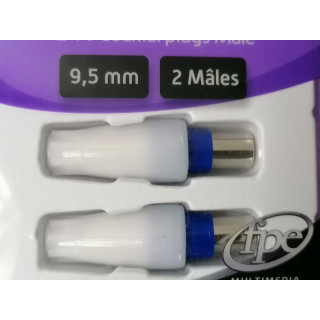 2 cartões coaxiais TV padronizada